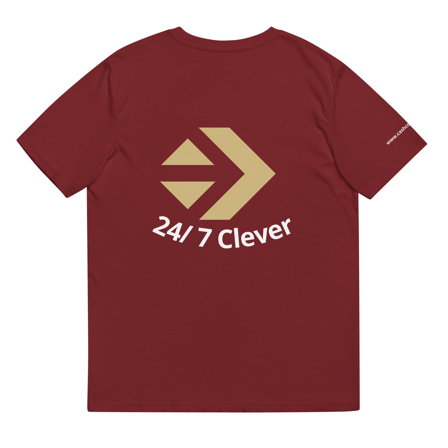 Unisex organic cotton t-shirt - 24/7 Clever