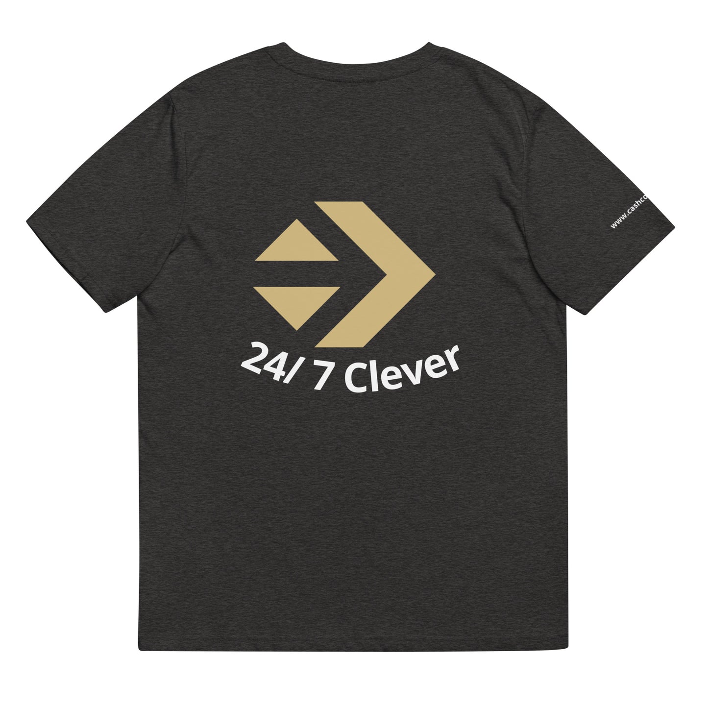 Unisex organic cotton t-shirt - 24/7 Clever