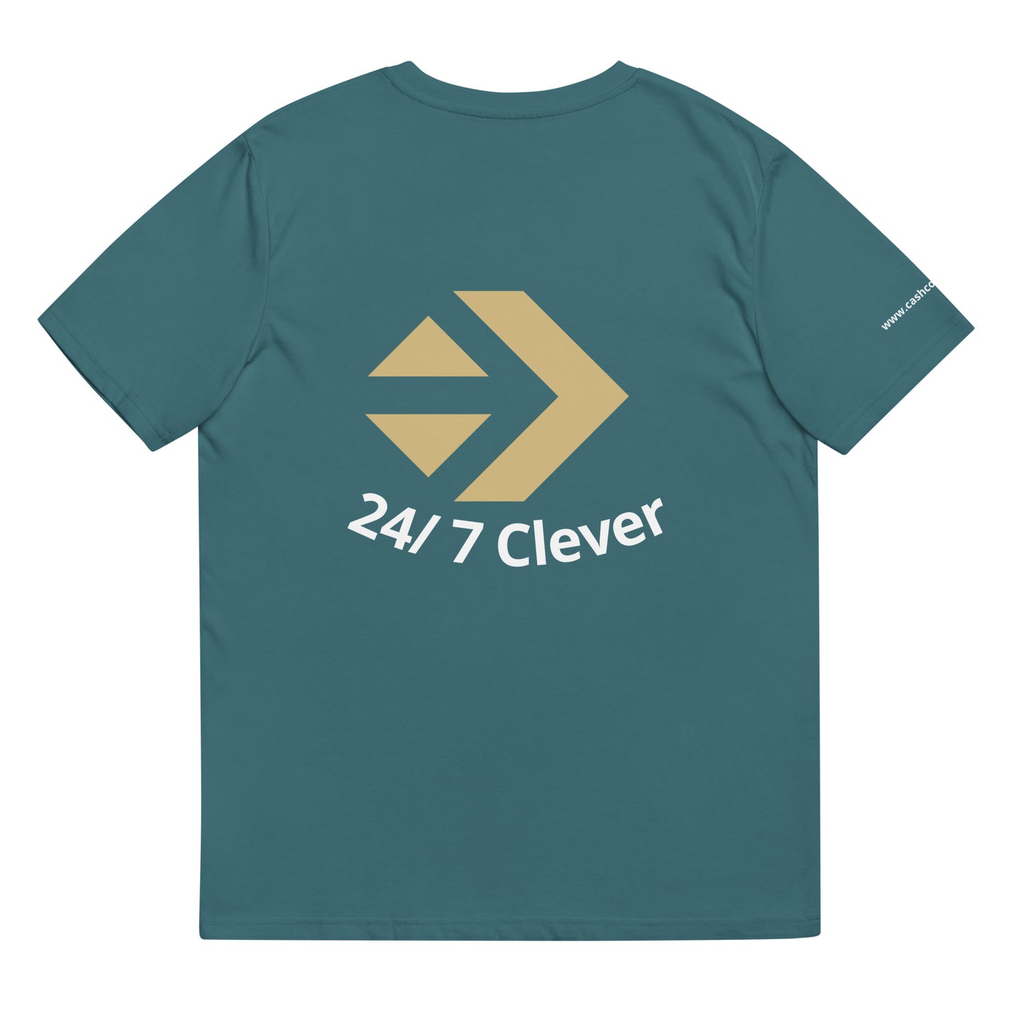 Unisex organic cotton t-shirt - 24/7 Clever